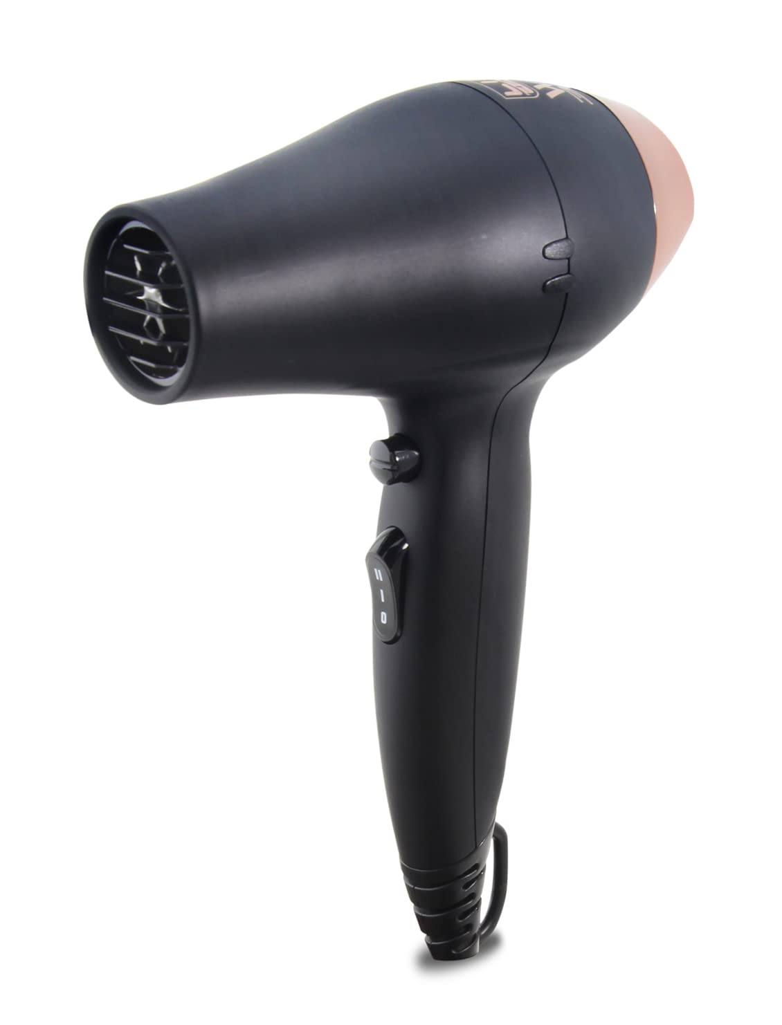 LIM HAIR WR 3.0 matu fēns ceļošanai, sporta zālēm vai ikdienas lietošanai, 1200 W, uzgalis, difuzors un soma iekļauti komplektā. Mini fēns vai W'21 iepakojums (ROŽU ZELTS MELNS)