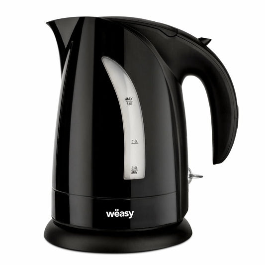 Winkel SW8 tējkanna - 1,8 L, bezvadu, 360° grozāms savienojums, 2200 W, melna.