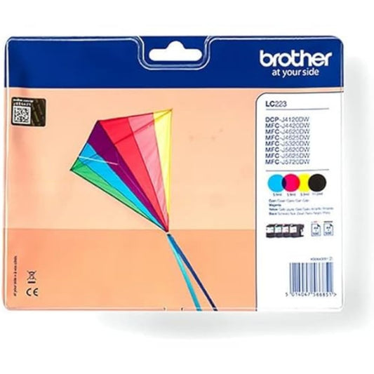 BROTHER LC223XLVALBPDR MFC4420C - High-capacity ink cartridge, vibrant colors, compatible with Brother printers.
