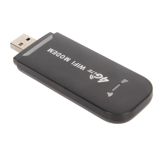 Vikye 4G LTE USB-WLAN-modems, 150 Mbit/s Pārnēsājams 4G maršrutētājs ar SIM kartes slotu, atbalsta 10 ierīces, pārnēsājams ceļojumu hotspot maršrutētājs (melns)