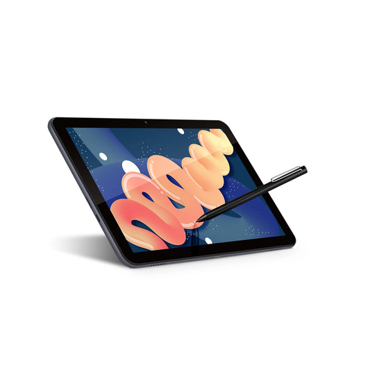 SPC Gravity 3 Pro – 10,35" planšetdators, 4GB RAM, 64GB atmiņa, iekļauts Smartpen, 2 stereo skaļruņi, ātrs WiFi 5, 6000 mAh akumulators, USB-C, Android 11 - melns