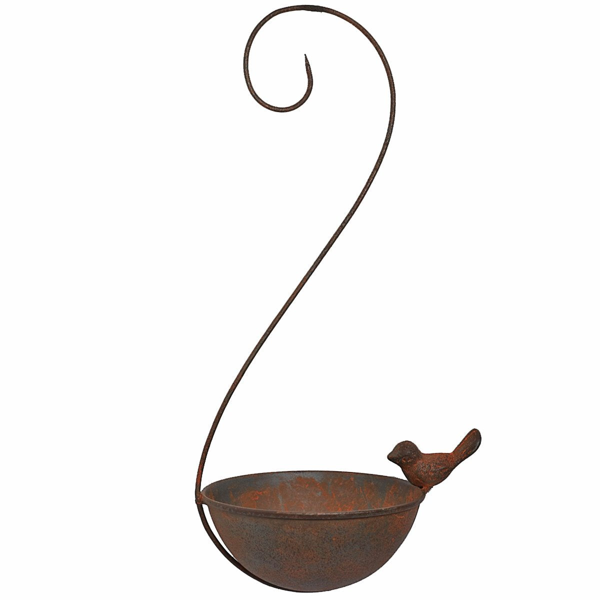 Piekarināma putnu vannīte balkonam, kokiem un dārzam 17x13 cm, 36 cm augsta, putnu vanna