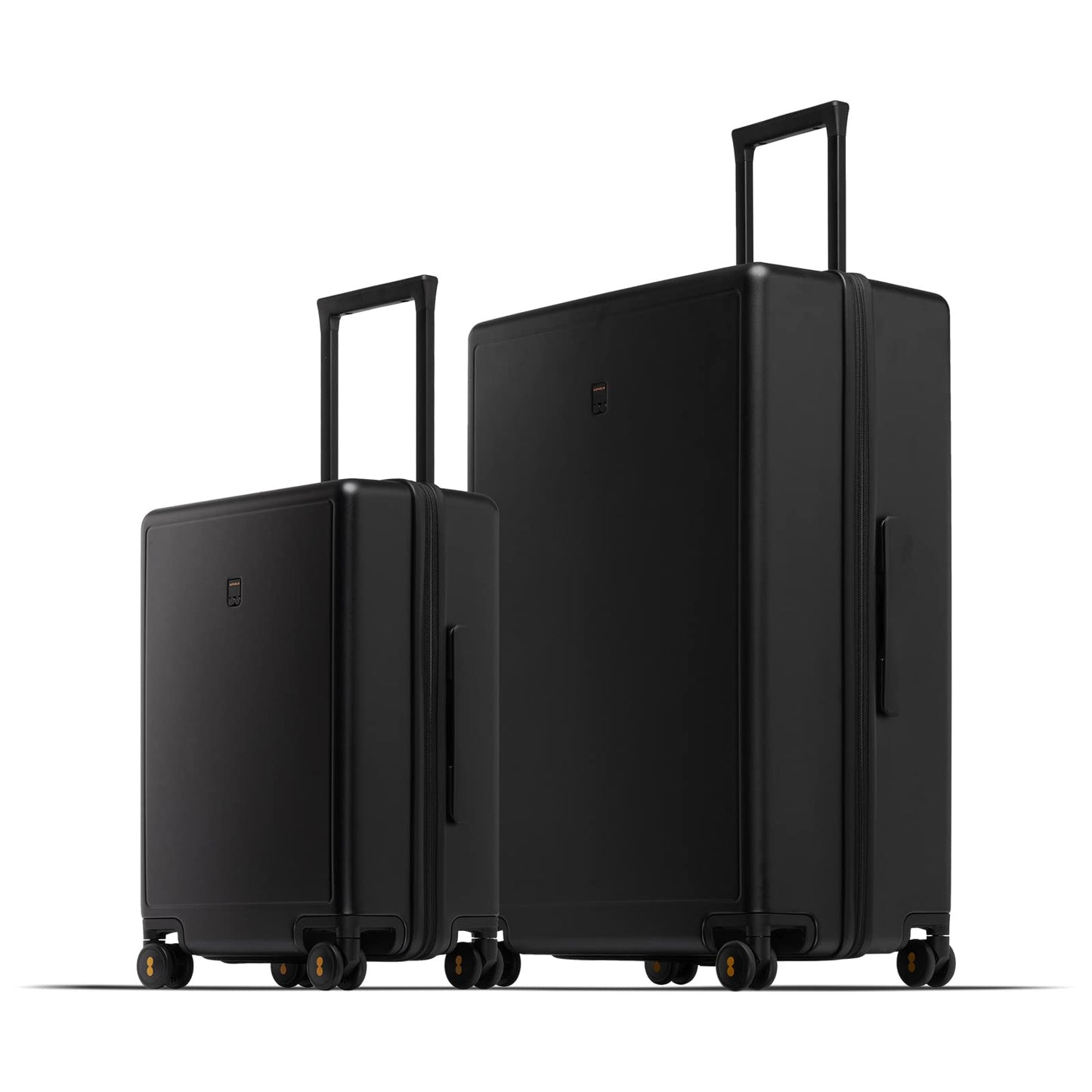 Ceļojumu koferu komplekts LEVEL8, 2 daļīgs, ar organizeri, rokas bagāžas koferis, cietais PC, TSA slēdzene, 8 dubultriteņi, Elegance Matte Design, A-Svark, 40L/105L