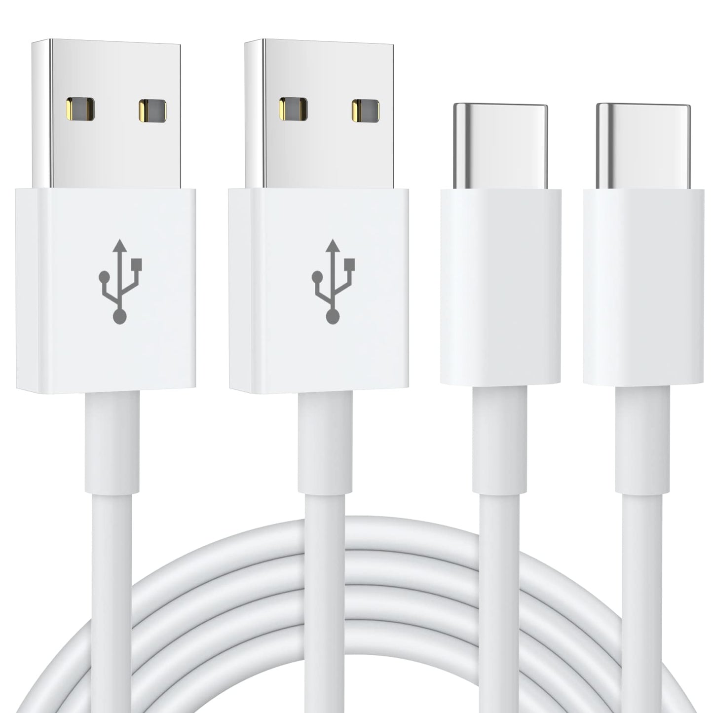 USB C kabelis [2 gab. 1M] iPhone 17 16 CarPlay kabelis USB A uz USB C kabelis