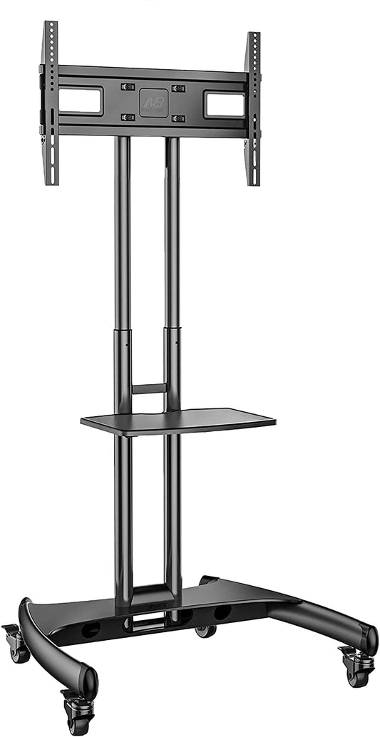 Ergosolid TV stiprinājums ar riteņiem, kāja pagriežama un augstums regulējams no 32 līdz 65 collām (81 - 165 cm), VESA max. 600 x 400 mm, maksimālā nesošā jauda 45,5 kg, AVA1500B-2020
