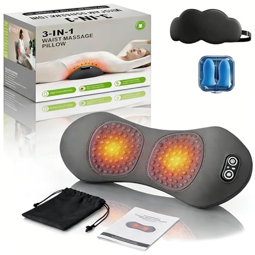 Muguras masāžas spilvens Curosleep Triple Fusion (B) – vibrācija, sildīšana un gaisa spilvena stiepšana