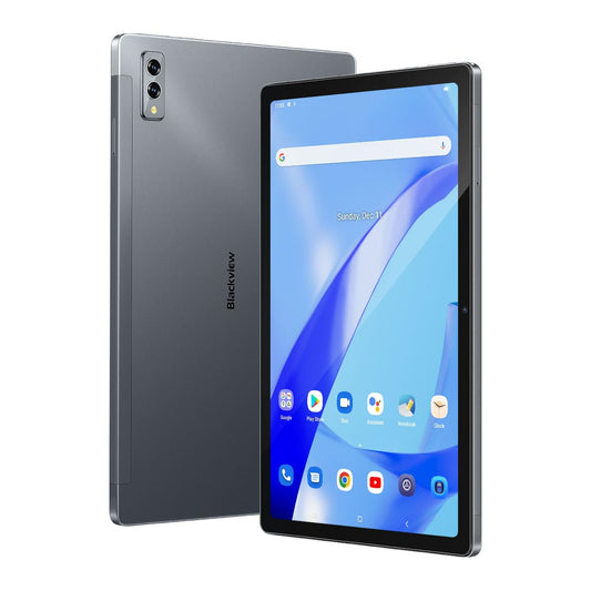 Blackview Tab 11 SE - Planšetdators ar skārienjūtīgu ekrānu - 10,36" Full HD displejs - 8 GB RAM + 128 GB ROM - 7680 mAh akumulators - 8 MP priekšējā kamera - 13 MP aizmugurējā kamera - Dual SIM – Pelēks