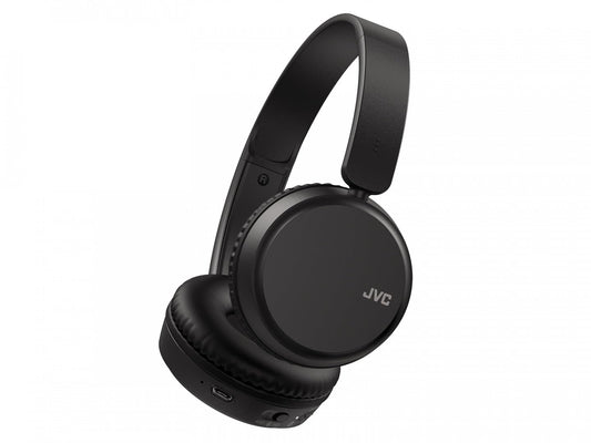 JVC On-Ear BT austiņas melnas HA-S36W-B-U - Wireless, lightweight design, deep bass, built-in microphone, long battery life.