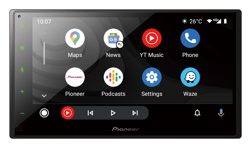 10. Pioneer SPH-DA360DAB-AN - 2-DIN mediju uztvērējs, kapacitatīvs 6,8" skārienpanelis, ar Wi-Fi, Apple CarPlay, Android Auto un DAB+, iekļaujot DAB antenu