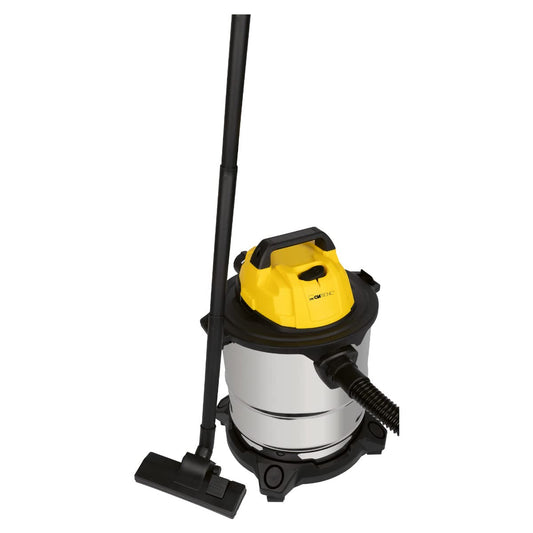 Clatronic BS 1313 - 3in1 wet and dry vacuum cleaner, 20L tank, 5m cable, washable filter, 1200W power.