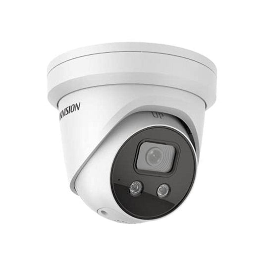 Hikvision DS-2CD2386G2-ISU/SL(2.8mm)(C) Torņa uzraudzības kamera ar 8 megapikseļiem, līdz 30m apgaismojumu, profesionāla uzraudzības kamera, Acusense kamera ar nepatiesā trauksmes filtru, 1 gabals (1 iepakojums)