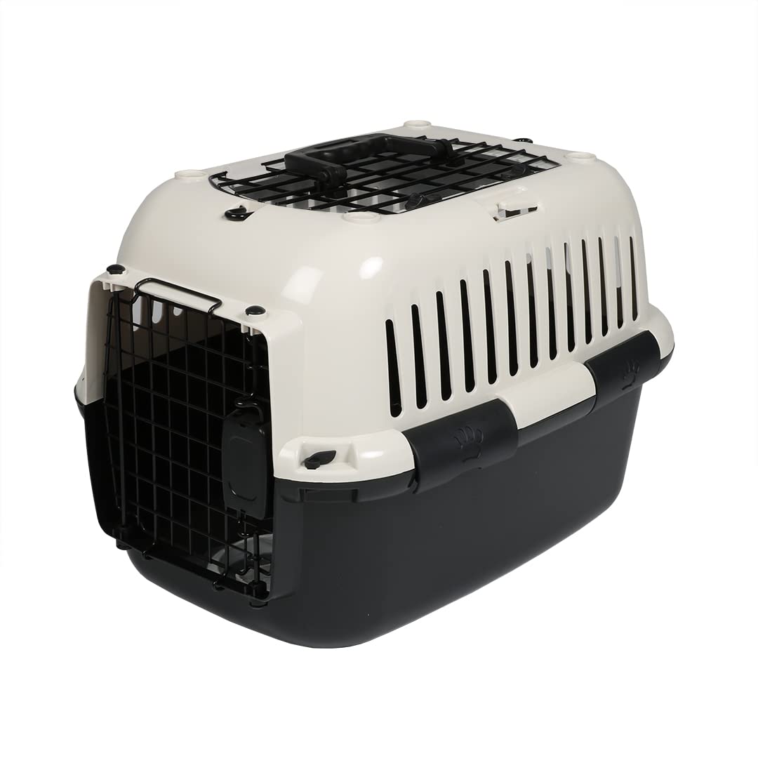 Ebi Adventurer 60 XL transportbūris kaķiem, 57 x 38 x 38 cm, līdz 12 kg, balts