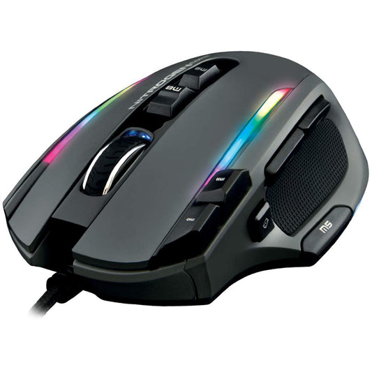 G-LAB Kult NITROGEN CORE - Avago 10,000 DPI sensor, RGB, adjustable weight, 11 programmable buttons, ultralight, PC/PS5/Xbox One.