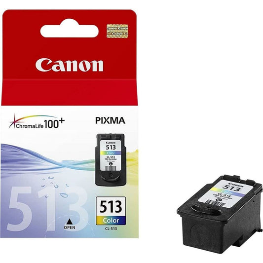 Canon oriģināltinte CL-513 XL - standarta izmērs, krāsa, pārstrādājams iepakojums, augsta kvalitāte, ilga kalpošana