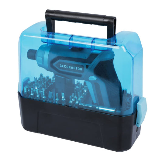 Cecotec CecoRaptor Perfect Work 360 Advance - 4V electric screwdriver, 1500mAh, 200 RPM, 4Nm torque, 6+1 settings, work light.