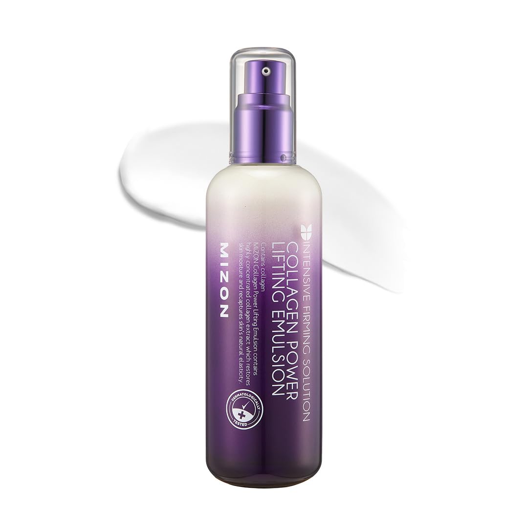 MIZON COLLAGEN POWER LIFTING EMULSION 120 ml korejiešu emulsija ar jūras kolagēnu ādas elastībai