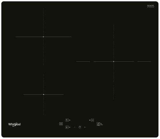 Whirlpool - Indukcijas plīts WS Q9160 NE, 3 indukcijas plītis, stikla keramikas