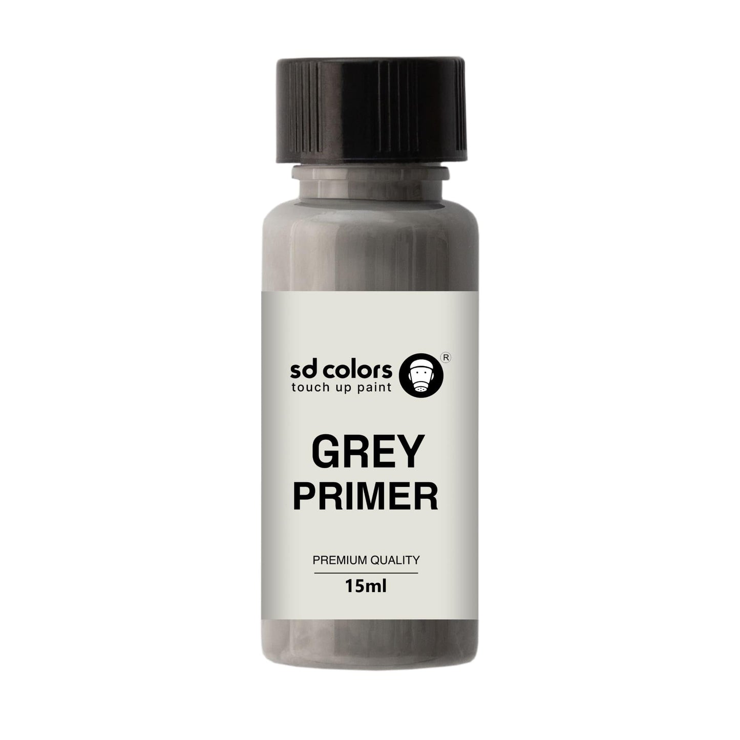 Auto krāsu remonts SD COLORS grunts krāsa skrāpējumiem un šķembām, 8 ml, pelēka