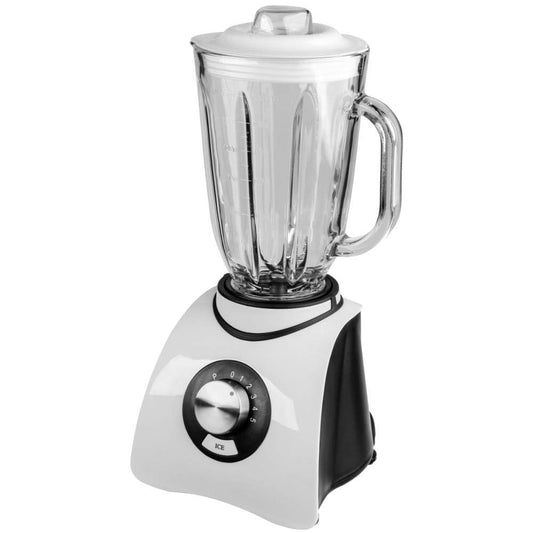 GASTROBACK 40898 Vital Basic - 600W motor, 1.5L capacity, integrated ice crushing function, white plastic design.