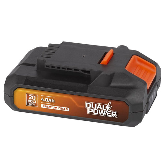 Powerplus Dual Power akumulators POWDP9024-20V - 4,0Ah, 20V, LED jaudas indikācija, ideāli piemērots skrūvgriežiem un urbjmašīnām.