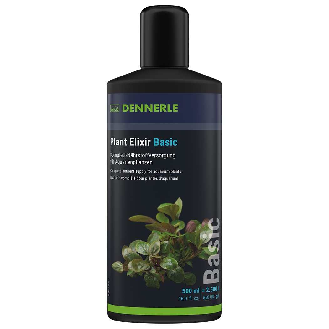 Akvārija mēslojums Dennerle Plant Elixir Basic 500 ml - mēslojums akvārija augiem