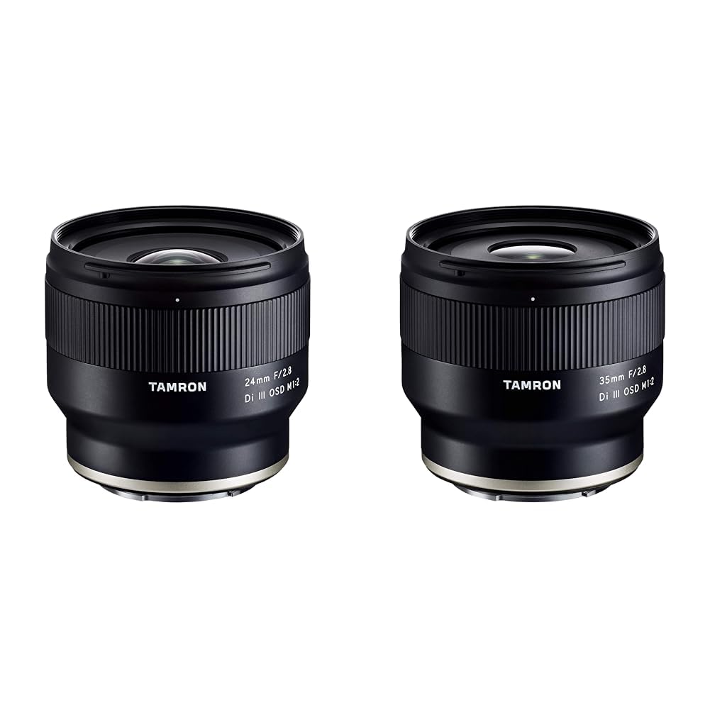 Tamron 24mm F/2.8 Di III OSD M 1:2 - objektīvs Sony E-montāžai & F053SF, 35mm AA8F/2.8 DiIII OSD M0.0430555555555556 - objektīvs Sony E-montāžai