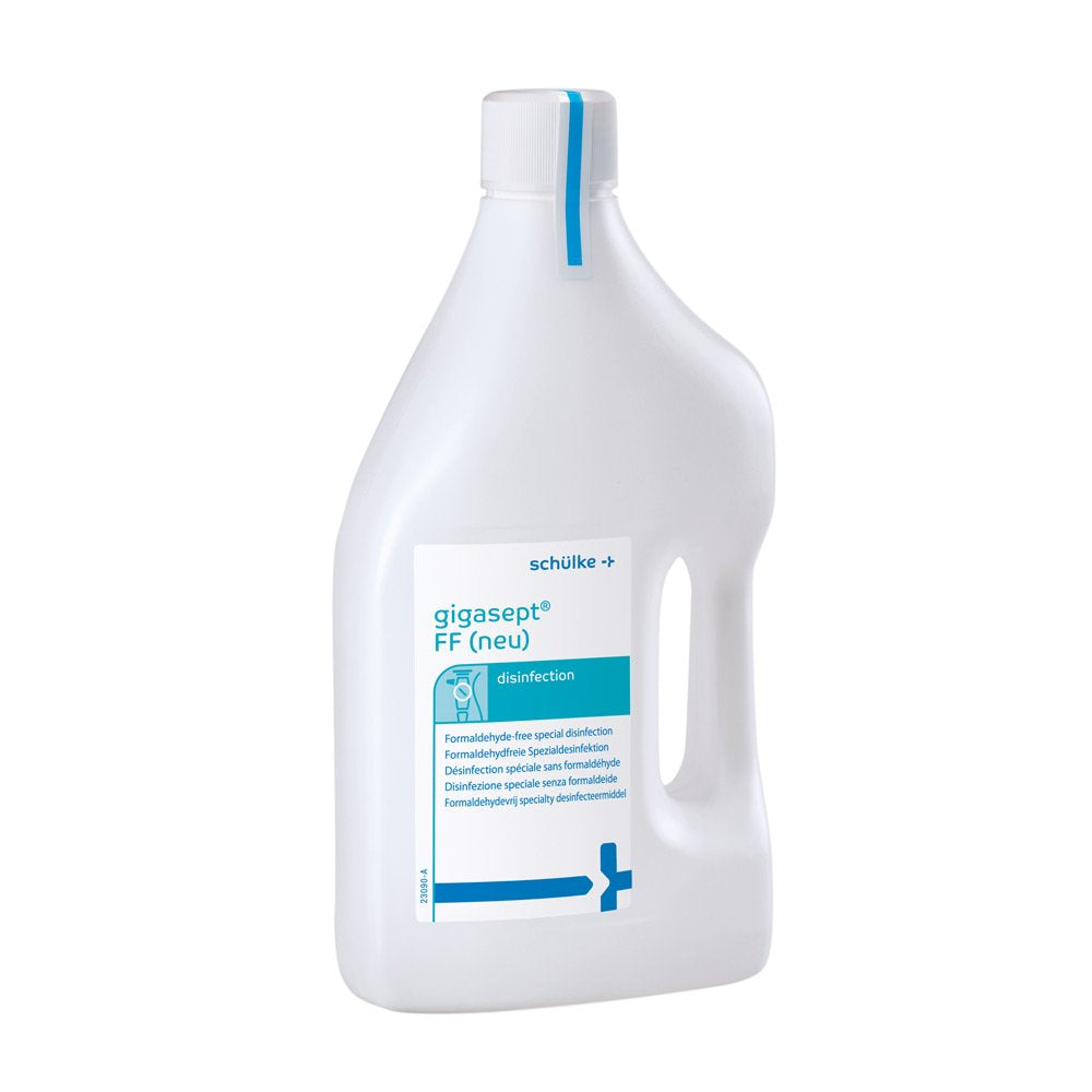Schülke gigasept® FF Neu instrumentu dezinfekcijas līdzeklis, tīrīšana, dialdehīds, 2 Liter