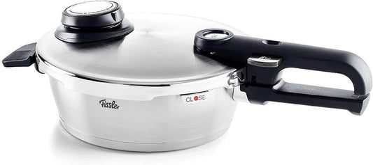 Fissler Vitavit Premium - 1.8L stainless steel steam pot, Ø 18 cm, 4 cooking modes, induction compatible, silver.