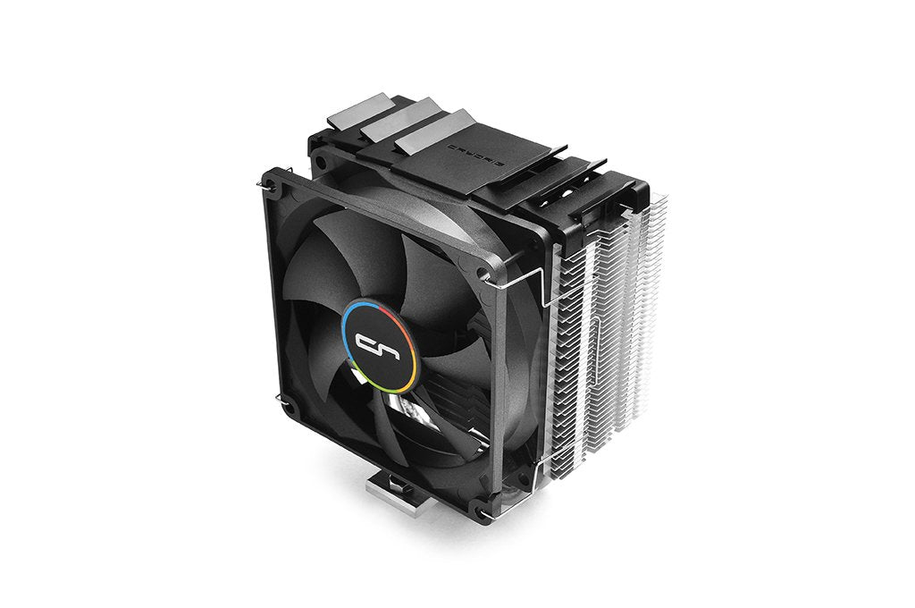 Cryorig M9a CPU dzesētājs - 9.2 cm, melns, kompakts dizains, efektīva dzesēšana, saderīgs ar Intel un AMD.