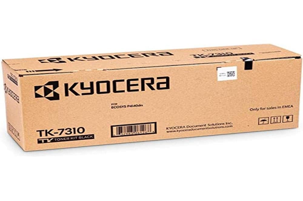 Kyocera TK7310 toner - Black, 15,000 pages yield, compatible with Kyocera printers.