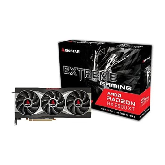 Biostar RX6900XT 16GB VA69T6AMP2 - High-performance graphics card with 16GB memory and advanced cooling technology.