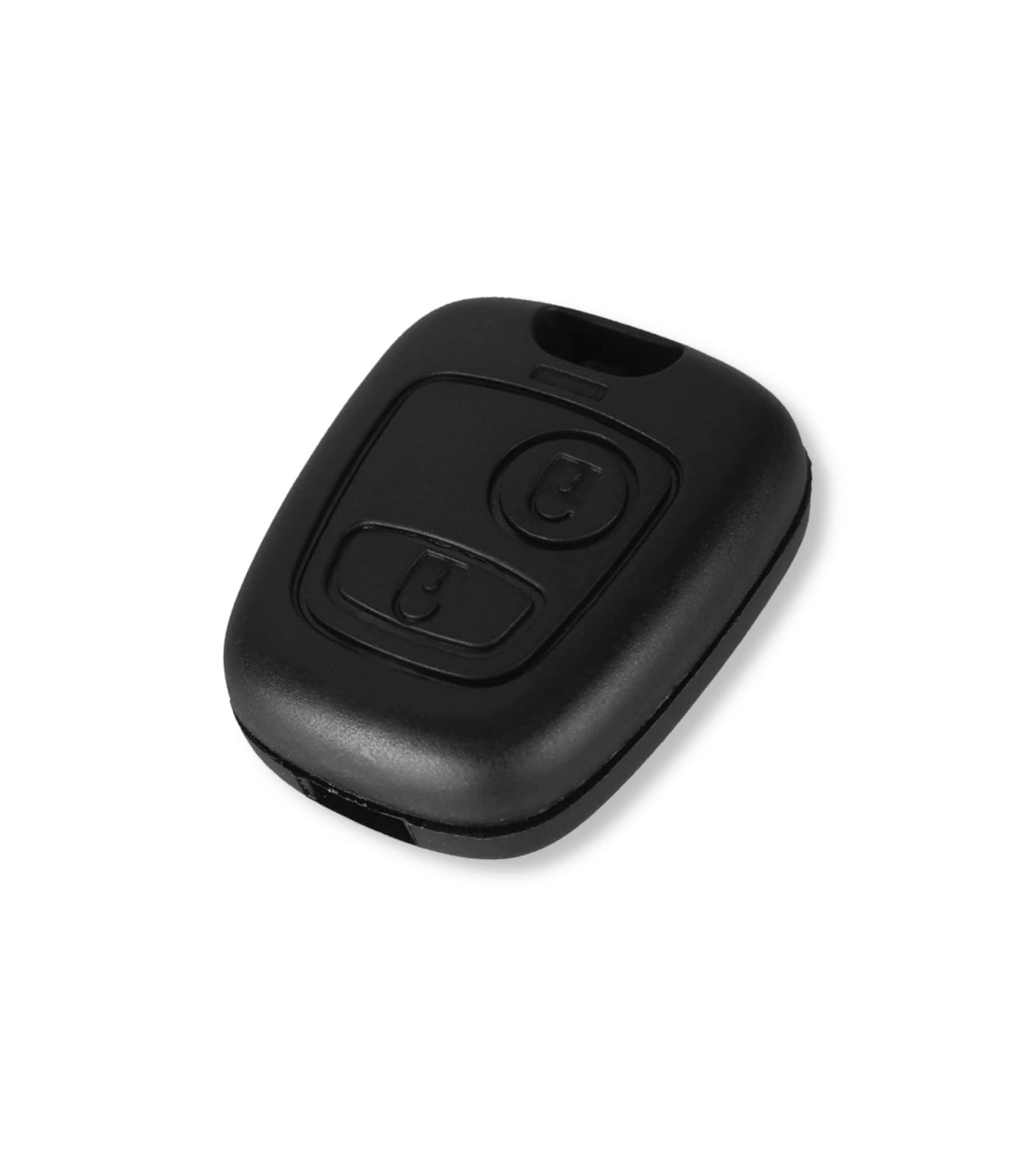 1neiSmartech tālvadības pults korpuss ar 2 taustiņiem, saderīgs ar Toyota Aygo, Citroen C1 C2 C3 C4 C5, Peugeot 103 107 206 (korpuss + taustiņu vāks + rezerves skrūve)