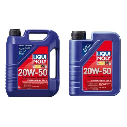 Liqui Moly Touring High Tech motoru eļļa 20W-50, 6 litri (5L + 1L)