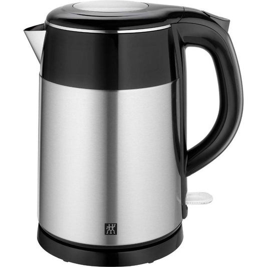 ZWILLING tējkanna - 1.2L capacity, 1550-1850W, stainless steel/plastic, silver/black design
