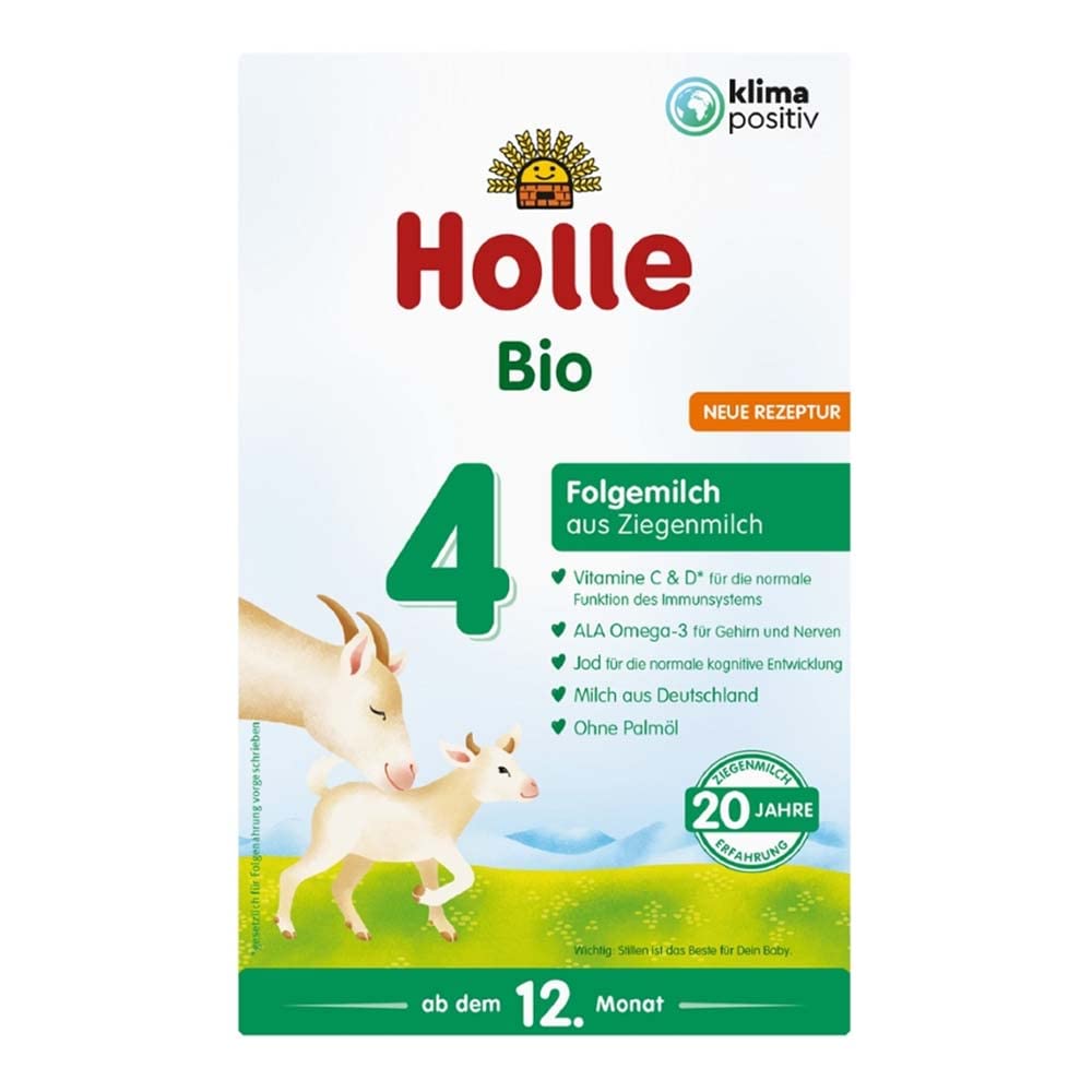 Zīdaiņu maisījums Holle BABYFOOD Bio Folgemilch 4, no kazas piena, 400 g (3 iepakojumu komplekts)