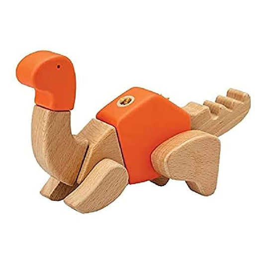 Small Foot Dino Tino - Creative construction toy set with colorful dinosaur pieces for imaginative play.
