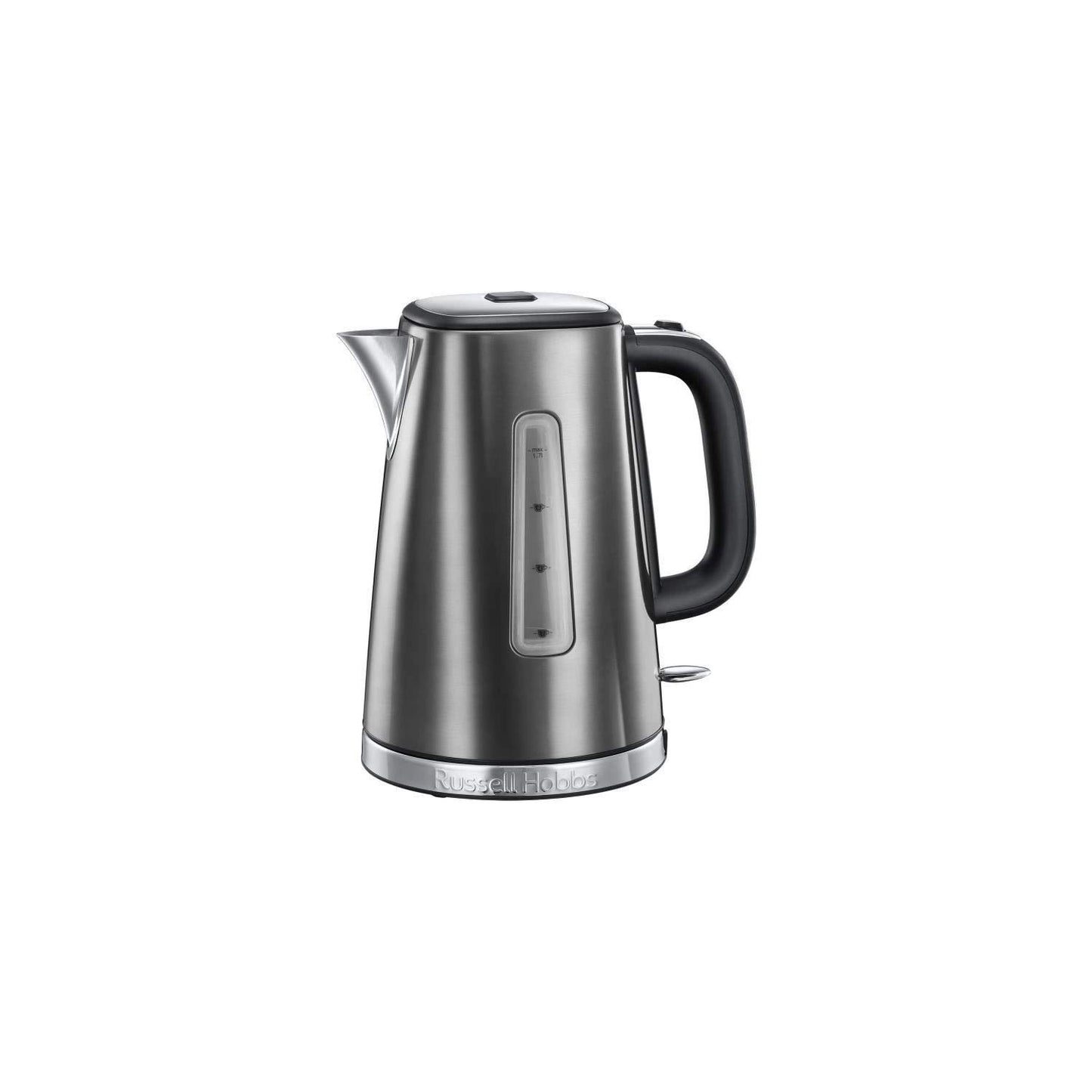 Russell Hobbs tējkanna 23211-70 - 1,7L, 2400W, ātrā vārīšana, izņemams kaļķa filtrs, ūdens līmeņa indikators, automātiska vāka atvēršana