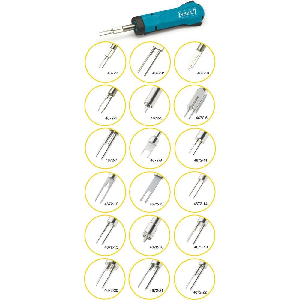 Automašīnu elektrības spaiļu atvienošanas instruments HAZET 4672-1 Micro-Timer II