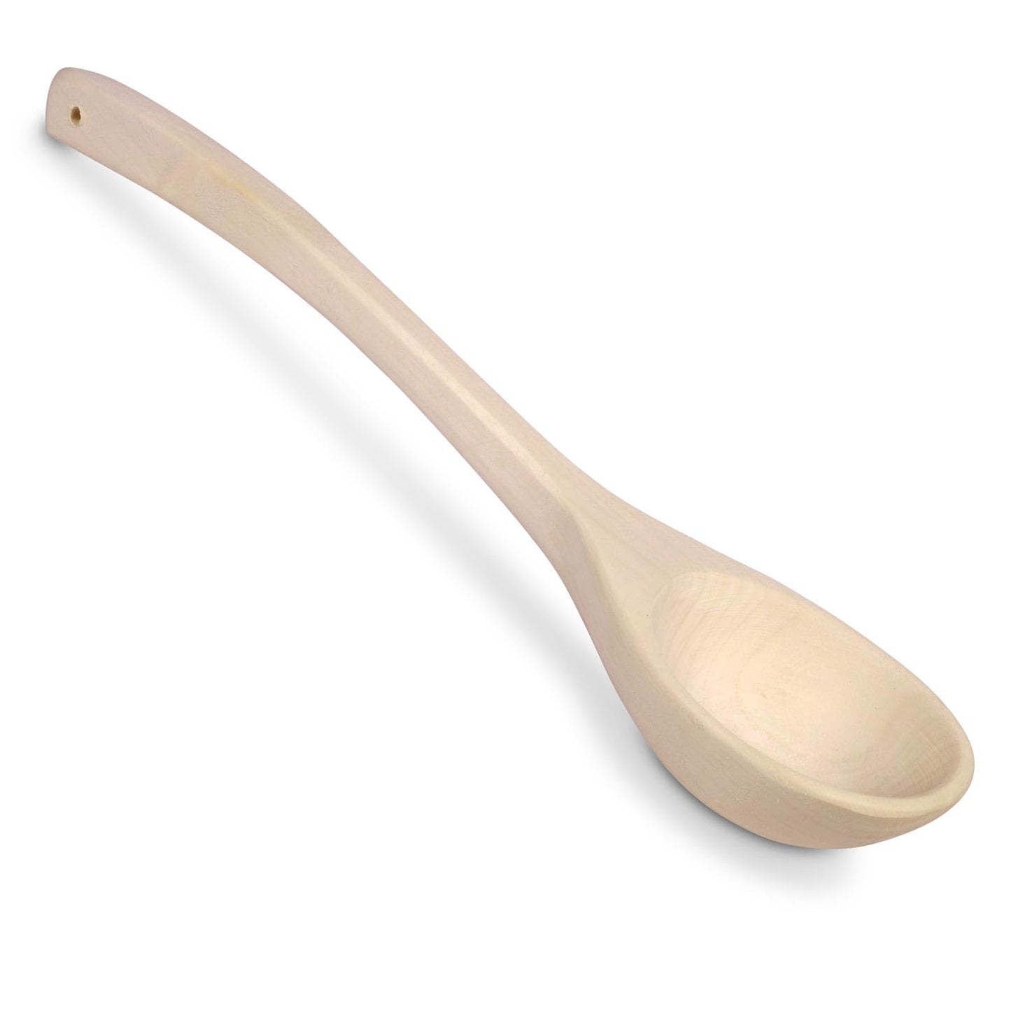 Saunas liekšķere LaJa26 41 cm - Somu bērzs - dabiska neapstrādāta - izturīgs kāts - 100 ml tilpums saunas uzlējumiem - augstas kvalitātes un eleganta - ar caurumu pakarināšanai