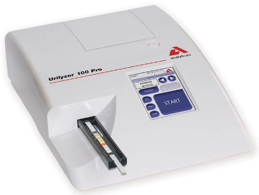 ANALYTICON Urilyzer® 100 PRO - kompakts, daļēji automātisks urīna strēmeles lasītājs, precīza analīze, 24049