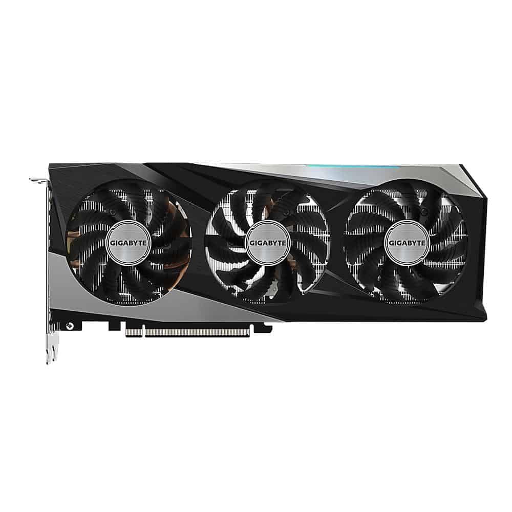 Gigabaitu RX6750 XT Gaming OC 12GB GDDR6 - Dual DisplayPort, Dual HDMI, high-performance graphics card for gaming.