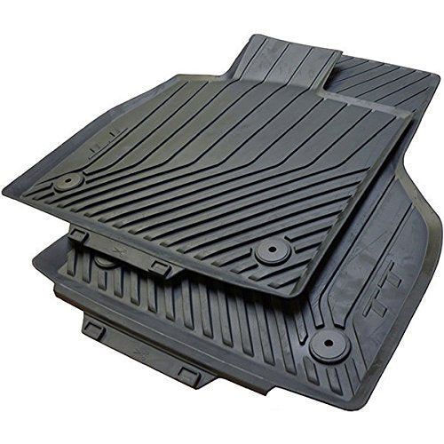 Audi 8S1061501041 Gumijas paklāji priekšā, melns, 2 gabali