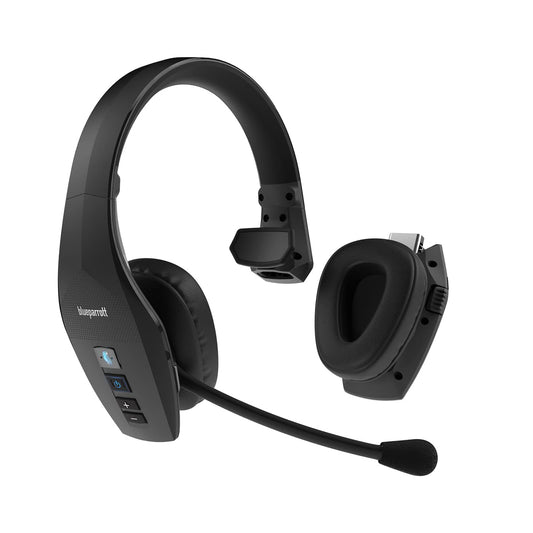 Jabra BlueParrott S650-XT - 2in1 pārveidojamas stereo uz mono austiņas, 4 mikrofoni, 96% fona trokšņu slāpēšana.