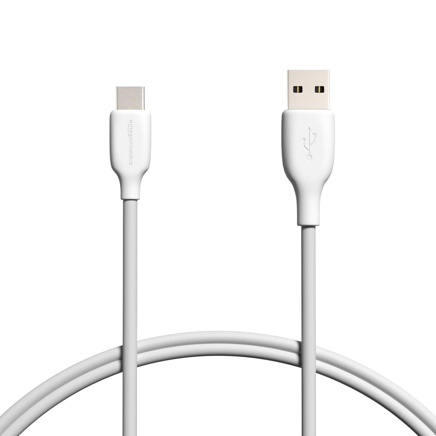 USB-C–USB-A 2.0 ātrās uzlādes un datu pārraides kabelis, 480 Mbit/s, USB-IF sertificēts, Apple iPhone 16/15, iPad, Samsung Galaxy, planšetdatoriem un klēpjdatoriem, 0.9 m, balts
