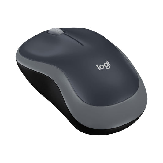 Logitech M185 bezvadu pele, 2,4 GHz ar USB Nano uztvērēju