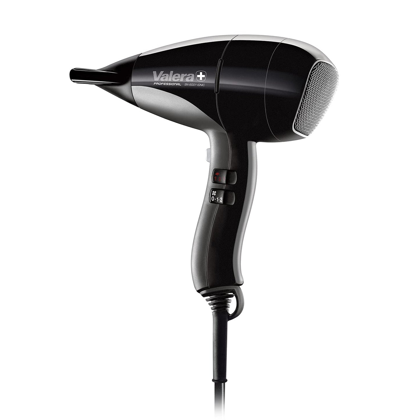 Valera Swiss Nano Light 6001 profesionāls jonu matu fēns, ērti viegls un kompakts, 1800 vati, melnā krāsā