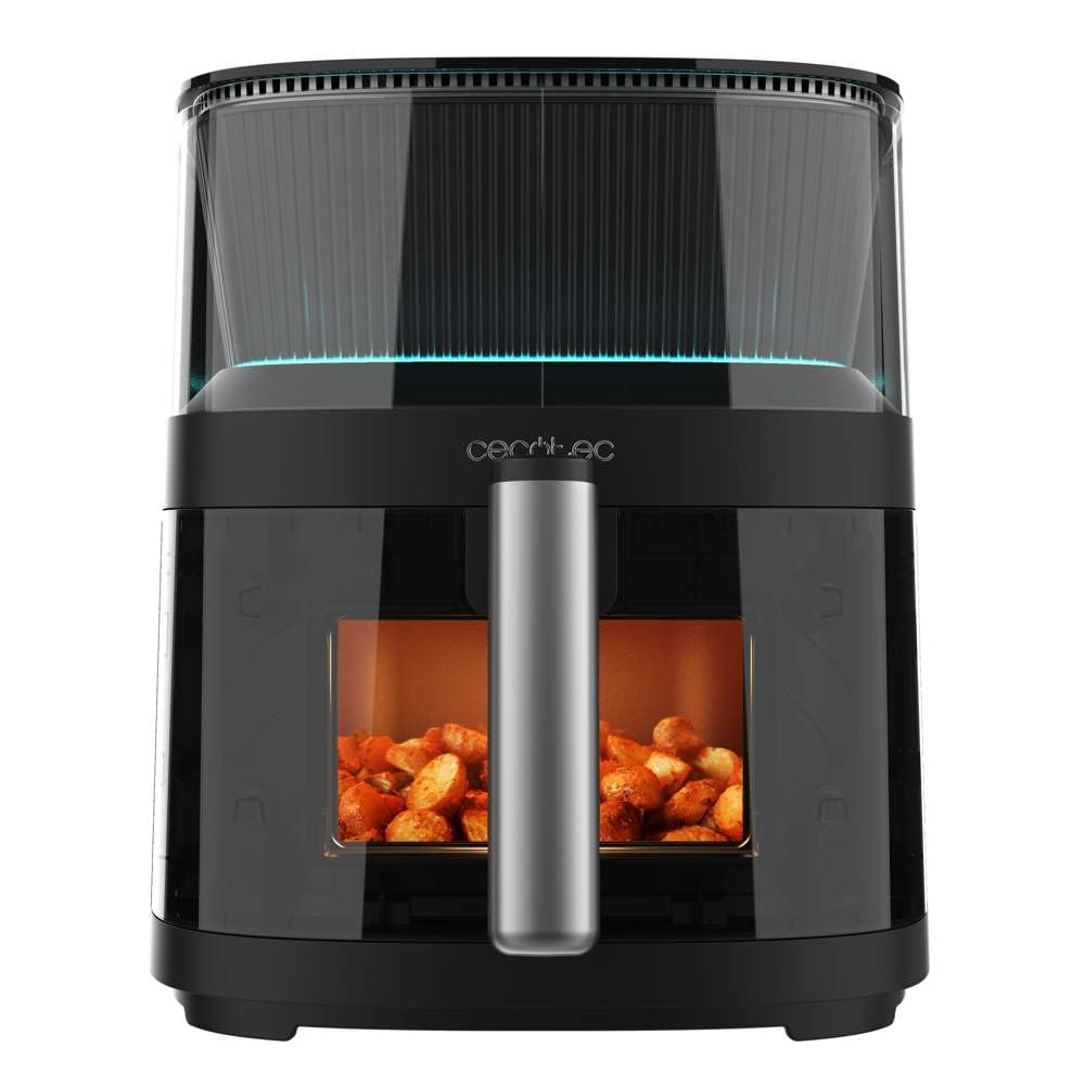 Cecotec Cecofry Neon 5000 Air Fryer - 5L, 1500W, water sprayer, viewing window, internal light, PerfectCook, touch panel, 80º-230ºC
