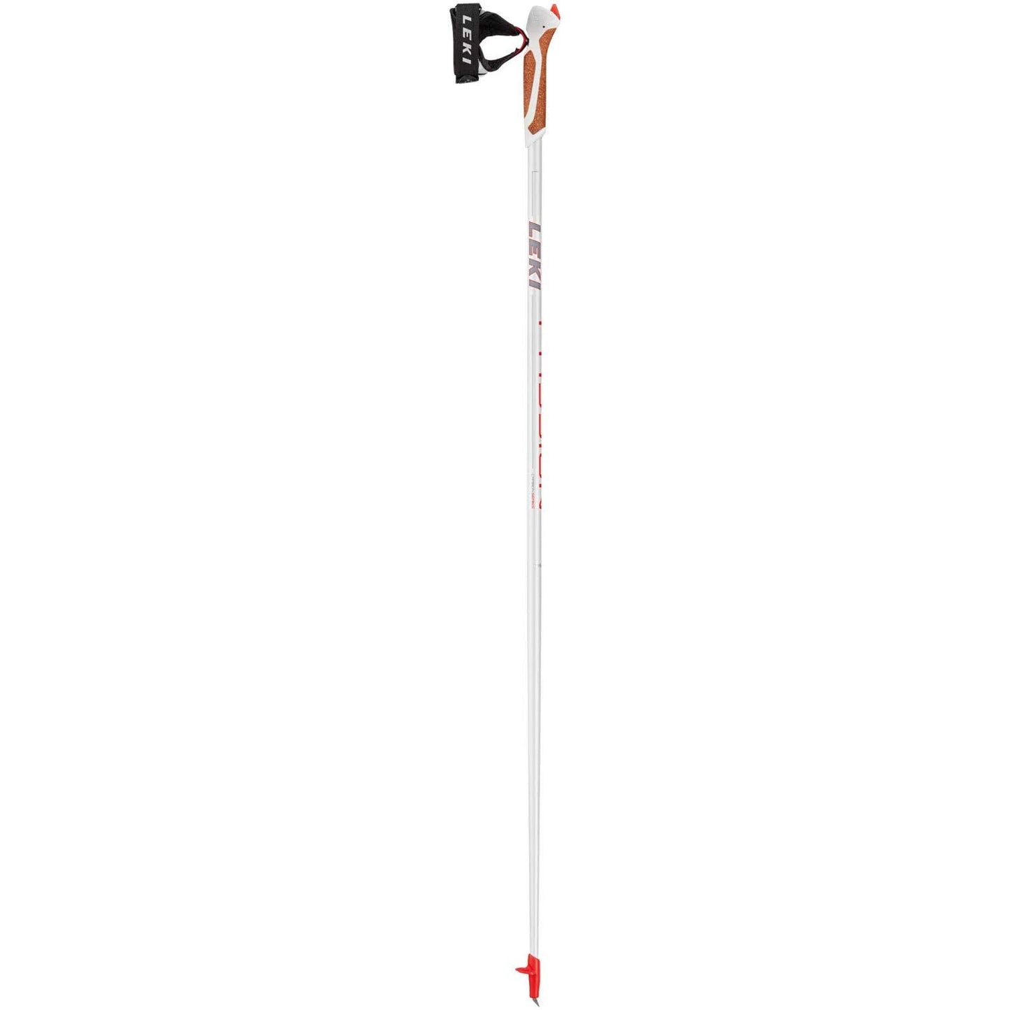 LEKI Passion nūjošanas nūjas, Anthracite-Neon Red, 105