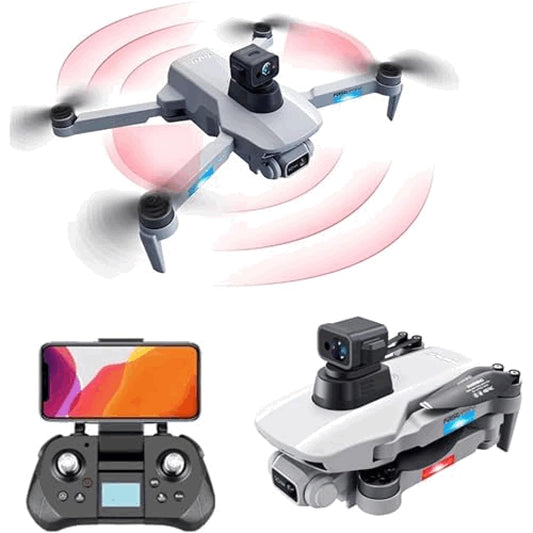 LUXWALLET Libra X Dodge - šķēršļu izvairīšanās sensors - drons kvadrokopters - 30Km/h - WiFi GPS 1,2 KM - 3-ass gimbals - Full HD kamera