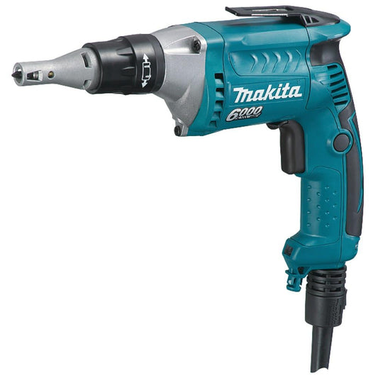 Makita FS6300 skrūvgriezis - 6.000 min-1, klusa atslēgšanas sajūgs, efektīva un precīza skrūvēšana.
